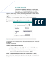 Determinación del tamaño muestral