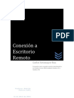 Informe - Conexion Remota WINXP, WIN98 y Server 2003 - Carlos Sotomayor