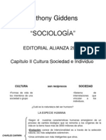 Anthony Giddens Sociologia