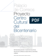 Proyecto Centro Cultural Del Bicentenario 1