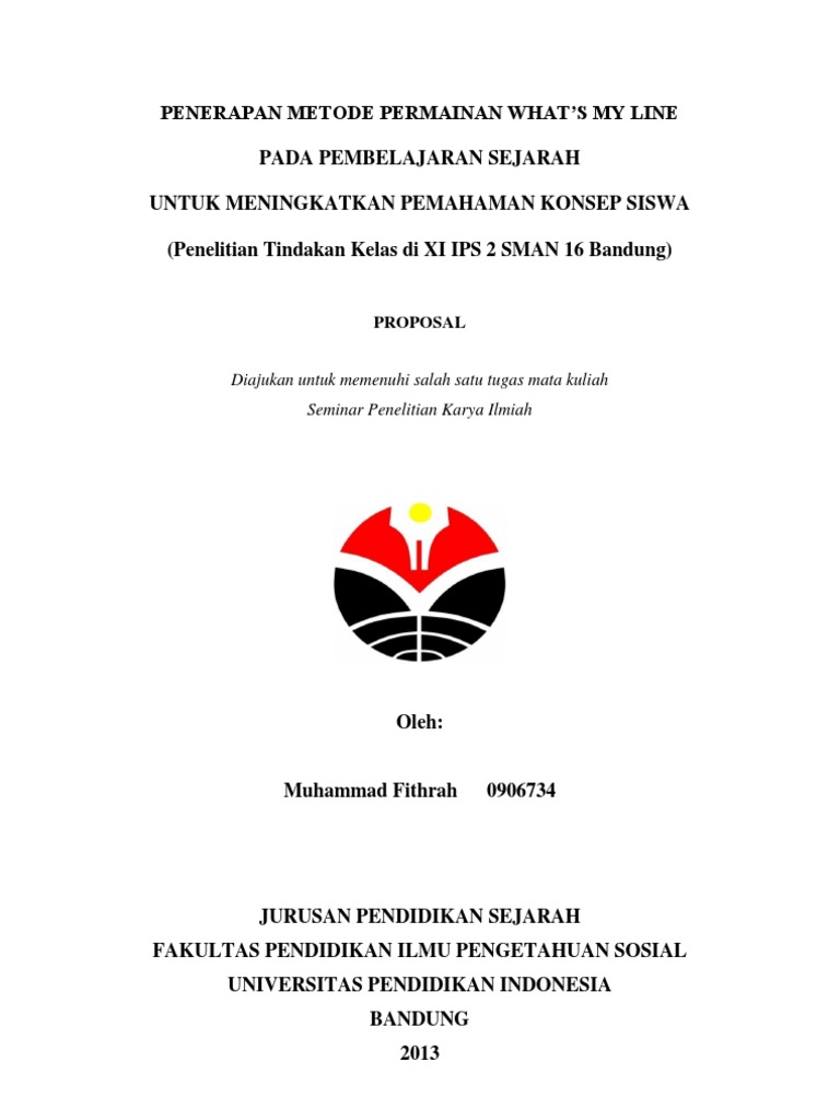 Proposal PTK | PDF | Karier & Perkembangan