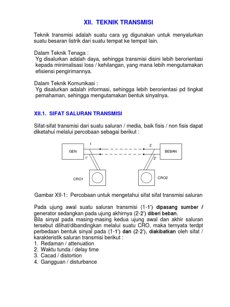 Transmisi | PDF
