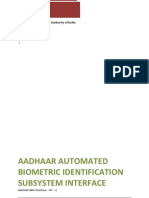 Aadhaar Abis API