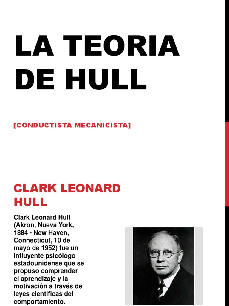 LA Teoria de Hull PDF