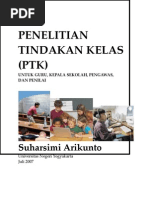 Penelitian Tindakan Kelas PTK SUHARSIMI ARIKUNTO PDF