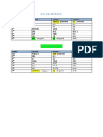 U14 Placings 2013