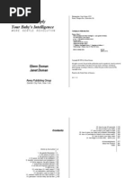 Download DOMAN Glenn  DOMAN Janet - How to Multiply Your Babys Intelligence 1994 by Primavara Desertului SN143738966 doc pdf