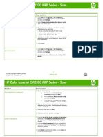 HP Color LaserJet CM2320 MFP Series - Scan