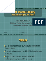 Blunt Thoracic Injury