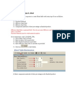 Creating Blend Table For SAP