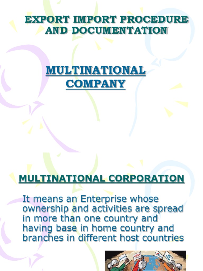 Export Import Procedure and Documentation | PDF | Exports | Employment
