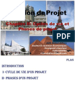 Chaopitre II - Phases Et Cycles de Vie D'un Projet