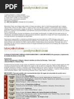 PROJETO BALANÇO DO SECULO XX, PARADIGMAS DO SECULO XXI