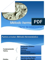 Método Hermenéutico