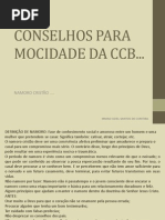 Conselhos Para Mocidade Da Ccb