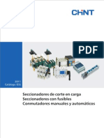 B10 Catalogo Tecnico - Seccionadores y Conmutadores