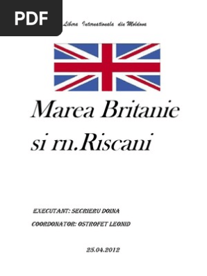 Marea Britanie Si Rn Riscani Turism