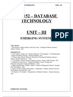 object oriented database systems csr prabhu pdf