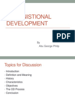 Organisational Development Process