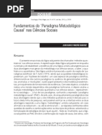 Fundamentos do 'Paradigma Metodológico Causal' nas ciências sociais..pdf
