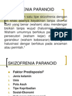 Skizofrenia Paranoid N Paranoid (Kuliah 4)