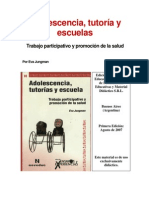 Promoción de la salud en adolescentes a través de la tutoría escolar