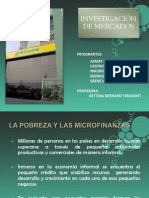 Microfinanzas- Invest. d Mercados