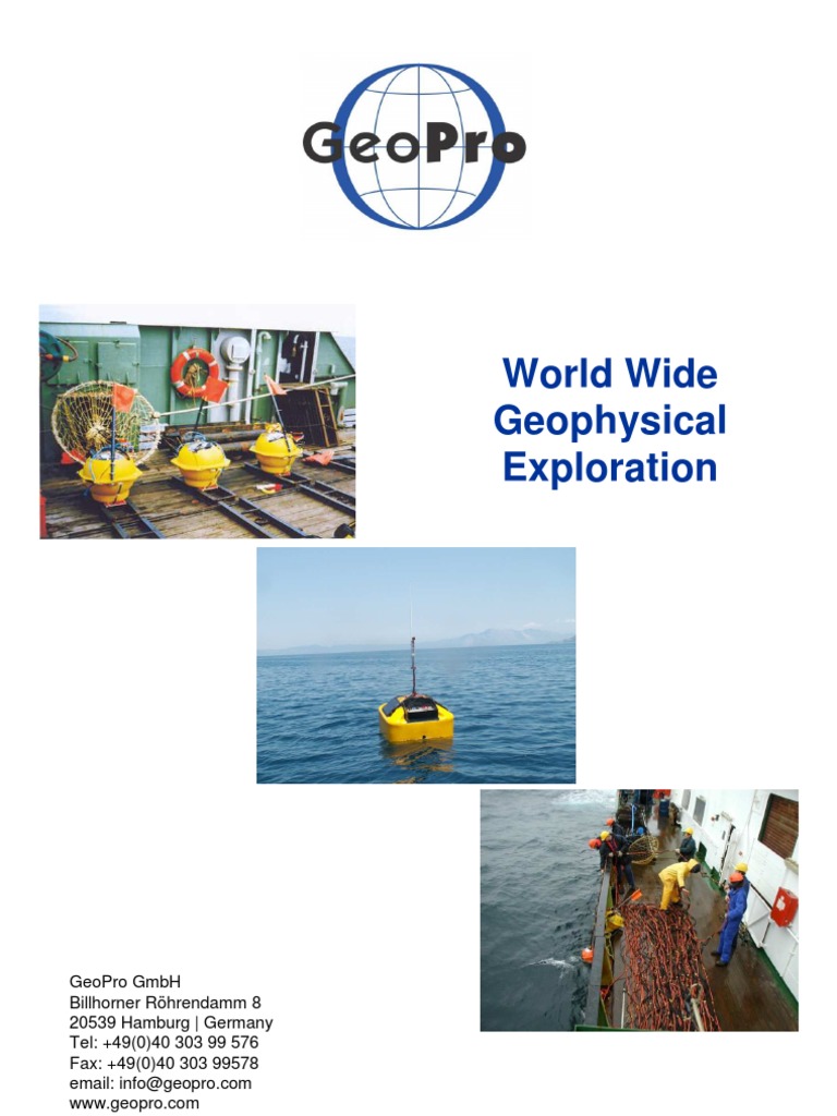 GeoPro GmbH: Geophysical Services Overview | PDF | Reflection ...