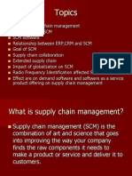 Topics on Supply Chain Management, Components, Software, Relationships, Goals and Trends