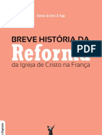 Livro eBook Breve Historia Da Reforma Da Igreja de Cristo Na Franca