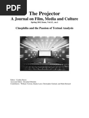 The Projector A Journal On Film Media And Culture Pdf Ten Commandments Morality