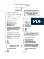 Ujian Selaras Sejarah Tingkatan 5