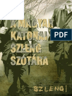 Kis Tamás - A Magyar Katonai Szleng Szótára