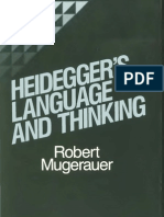 Heidegger's language and Thinking