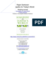 Homeopathy For Today S World Rajan Sankaran.10151 - 2preface PDF