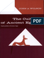 The Culture of Ancient Egypt by John Albert Wilson