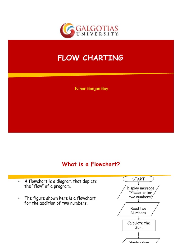Flowchart in C Language | PDF | Computer Programming | Computer Engineering