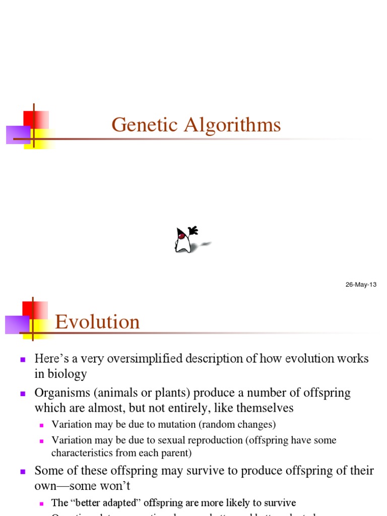 Understanding Genetic Algorithms Basics | PDF | Genetic Algorithm ...