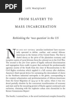 From Slavery To Mass Incarceration