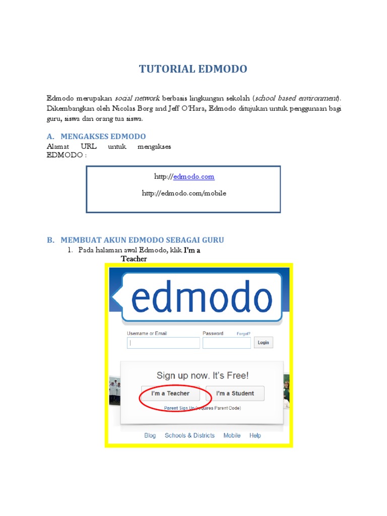 Tutorial Edmodo