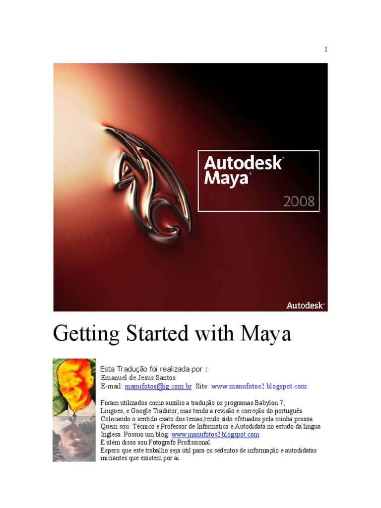 Manual Maya 3d Parte 2 | PDF | Sistema operacional | Interface de usuário