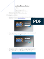 Subdealer Webtool Manual