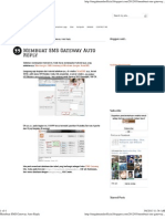Membuat SMS Gateway Auto Reply