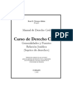 Manual Derecho Civil (Introducción, Fuentes, Relación Jurídica)