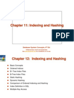 Chapter 11: Indexing and Hashing: Database System Concepts, 6 Ed