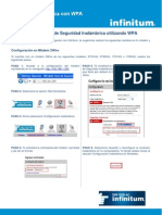 Manual Seguridad WPA - Telmex