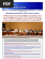 UN Conference To Prevent Camp Ashraf Massacre