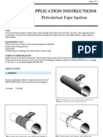 Application Instructions Petrolatum Tape System