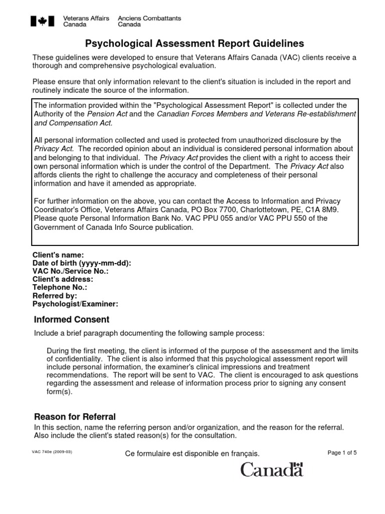 psychological assessment thesis pdf