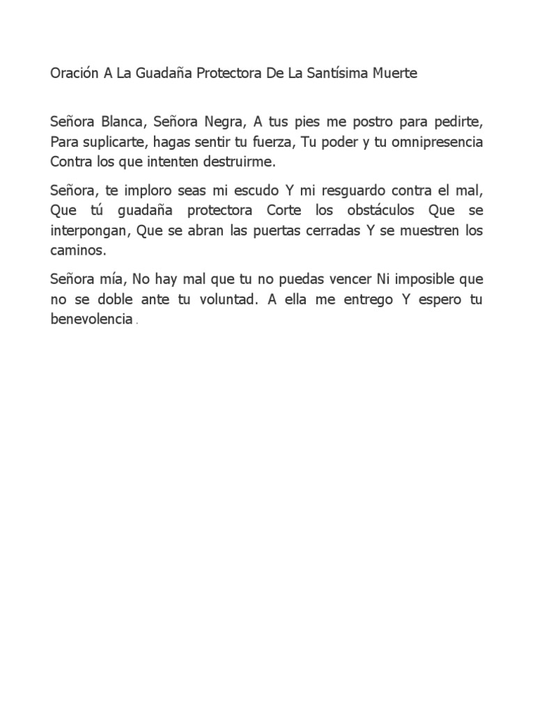 Fotos De La Muerte Con Guadaña Oración A La Guadaña Protectora de La Santísima Muerte | PDF | Ocio |  Deportes